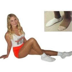 OPEN TOE Tamara Calendar Girl Pantyhose Designed for New Hooters Girl Uniform