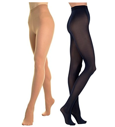 STAY COOL Tights Run Resistant Compression Support Designed for Airline  Attendants – 241 Pantyhose 2 for 1 Pantyhose by Tamara Hosiery