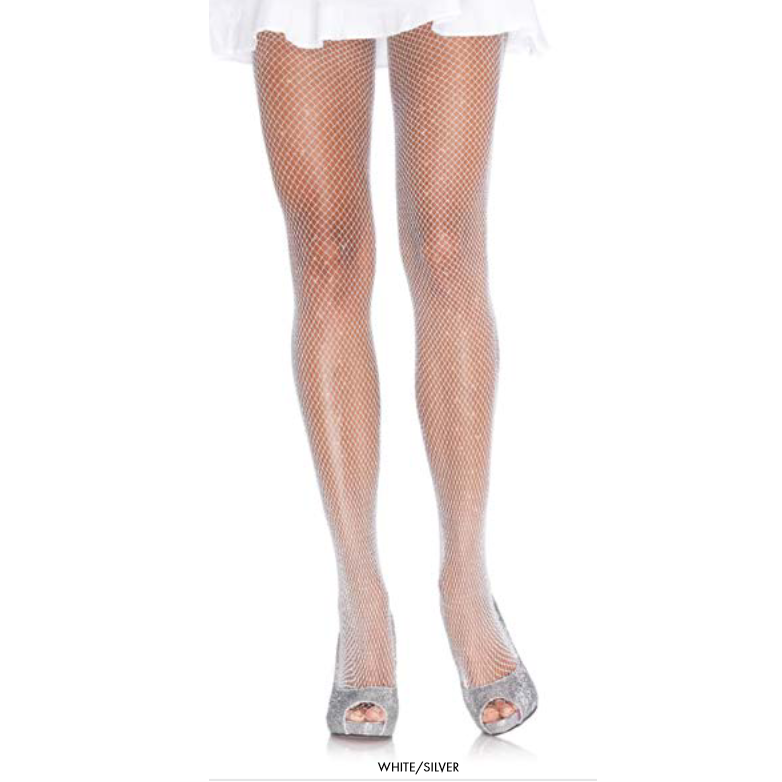 Glitter Fishnet Tights – Pantyhose 2 for 1 by Tamara Hosiery